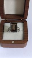 Bague en Argent Massif 925 – Quartz Fumé!
