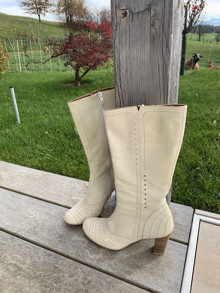Scarpe da donna: Leder Stiefel – Usato da Aathal-Seegräben venduto da Squiki