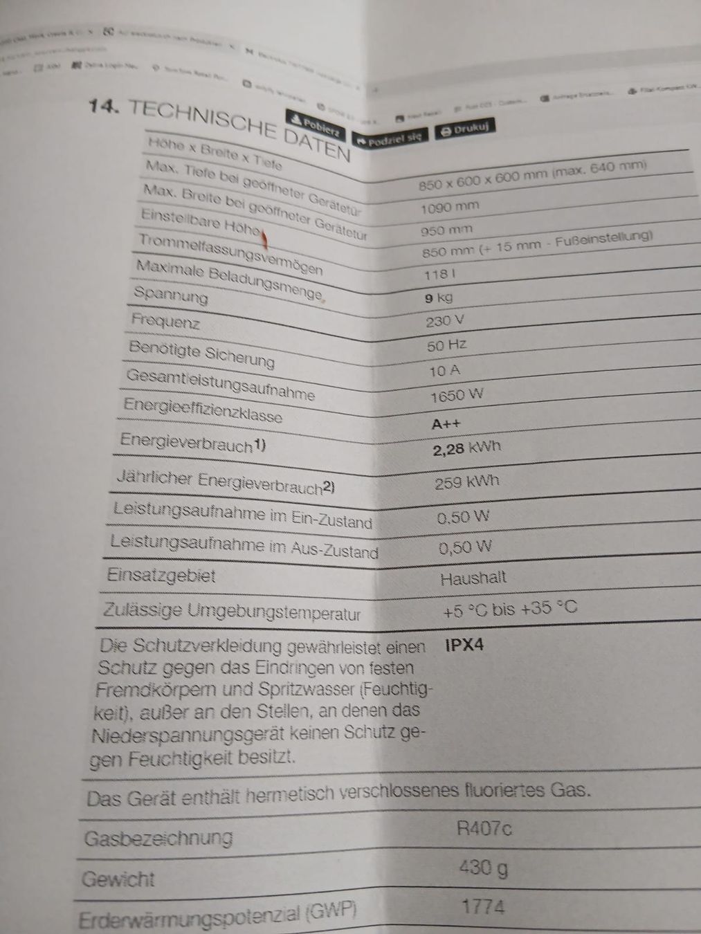 Wäschetrockner: Wàschetrockner – Neu und originalverpackt aus Suhr von Heimosu 4