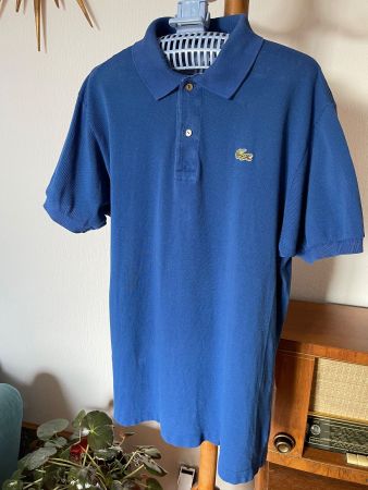Polo Lacoste taille 6, bleu