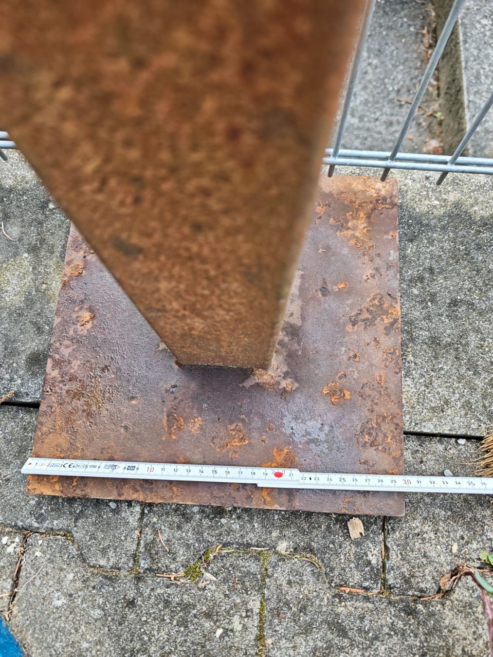 Tutte le decorazioni: Gartendeko Rost Feuer Säule mit Muster – Usato da Niederrohrdorf venduto da TK8700 3