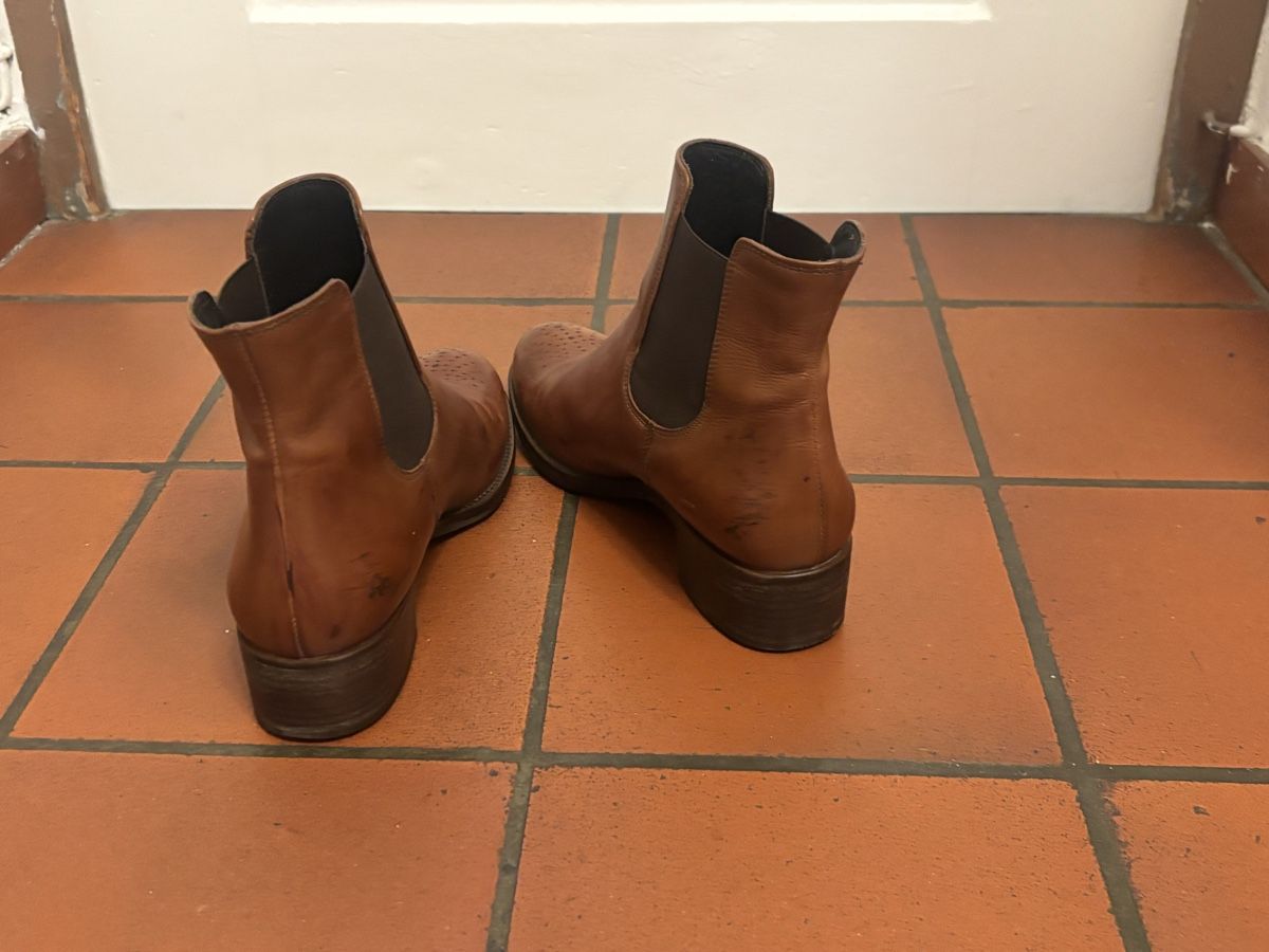 Scarpe da donna: Damen Stiefeletten Leder – Nuovo (secondo la descrizione) da Zürich venduto da cor_h97c 3