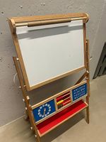 zweiseitige Wandtafel für Kinder (Kreide und Magnet)