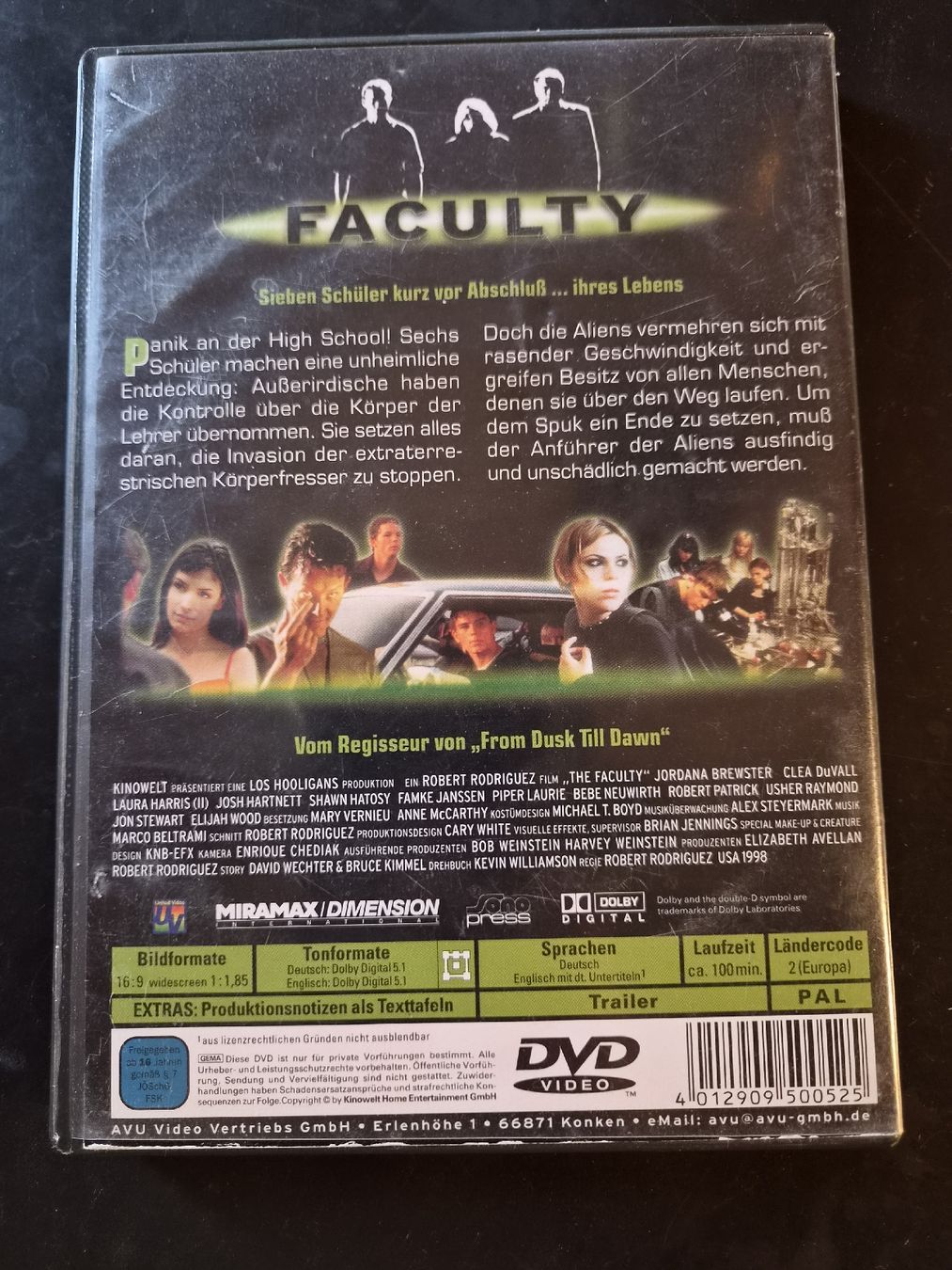 Alle DVDs: The Faculty DVD – Gebraucht aus S-chanf von pat_9lxp 1