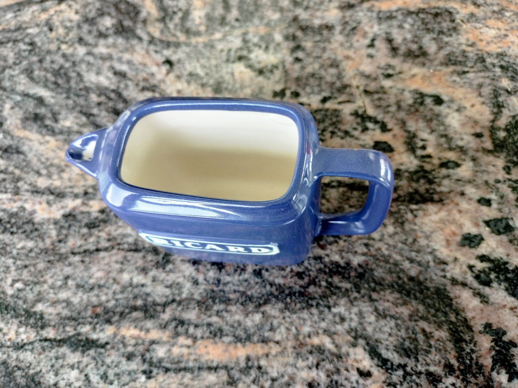 Ricard Caraffe: Petit Pichet Ricard bleu – Usato da Cortaillod venduto da rozinna 2