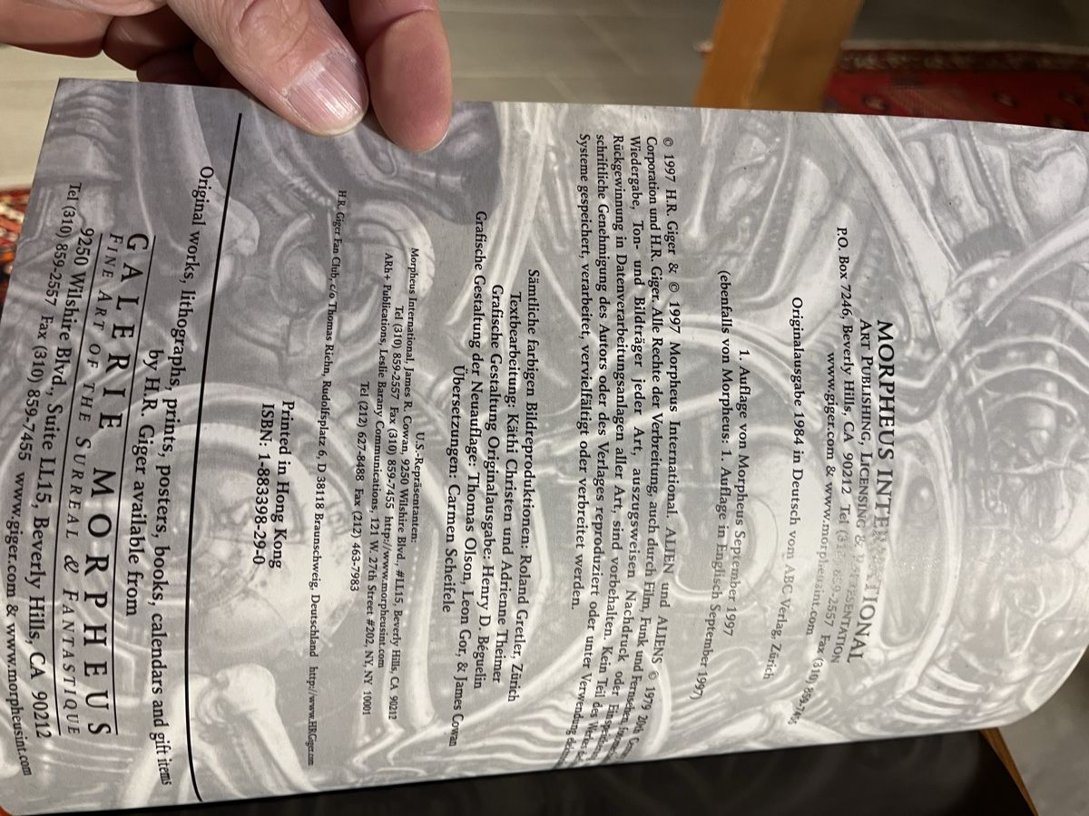 Libri: HR Giger s Retrospektive – Nuovo (secondo la descrizione) da Neerach venduto da fuz_8d7l 1