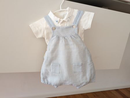 Tartine et Chocolat Baby-Set (Body + Latzshorts) Newborn–3 M