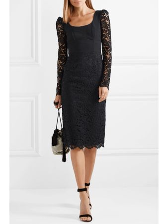 Rebecca Vallance Elegant Midi Dress [Rrp $750]