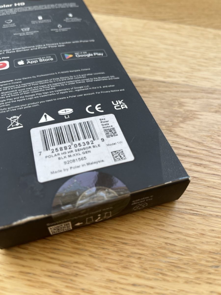 Polar Medizinische Geräte: Polar H9 Heartr Rate Sensor Brustgurt – Neu und originalverpackt aus Hergiswil NW von Outback01 3