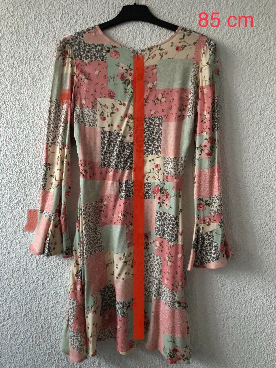 C&A Kleider: Kleid Patchwork Blumenmuster Langarm Grösse S neuwertig – Neu und originalverpackt aus Naefels von Lenanae 7
