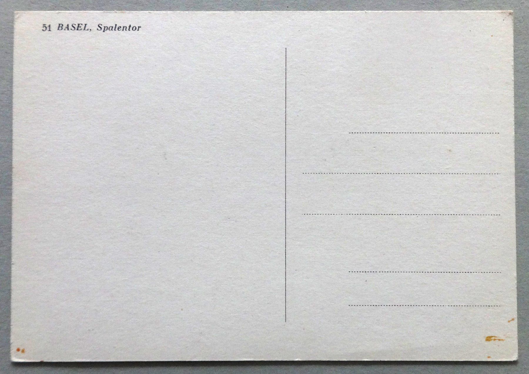 Cartes postales: Basel, Spalentor – D'occasion à Fétigny par Billy2miny 1