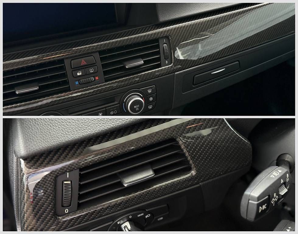 Tutti pezzi di ricambio auto: Inserts Carbone M3 e92 / Pièces d'origine BMW – Usato da Renens VD venduto da oli_g9xj