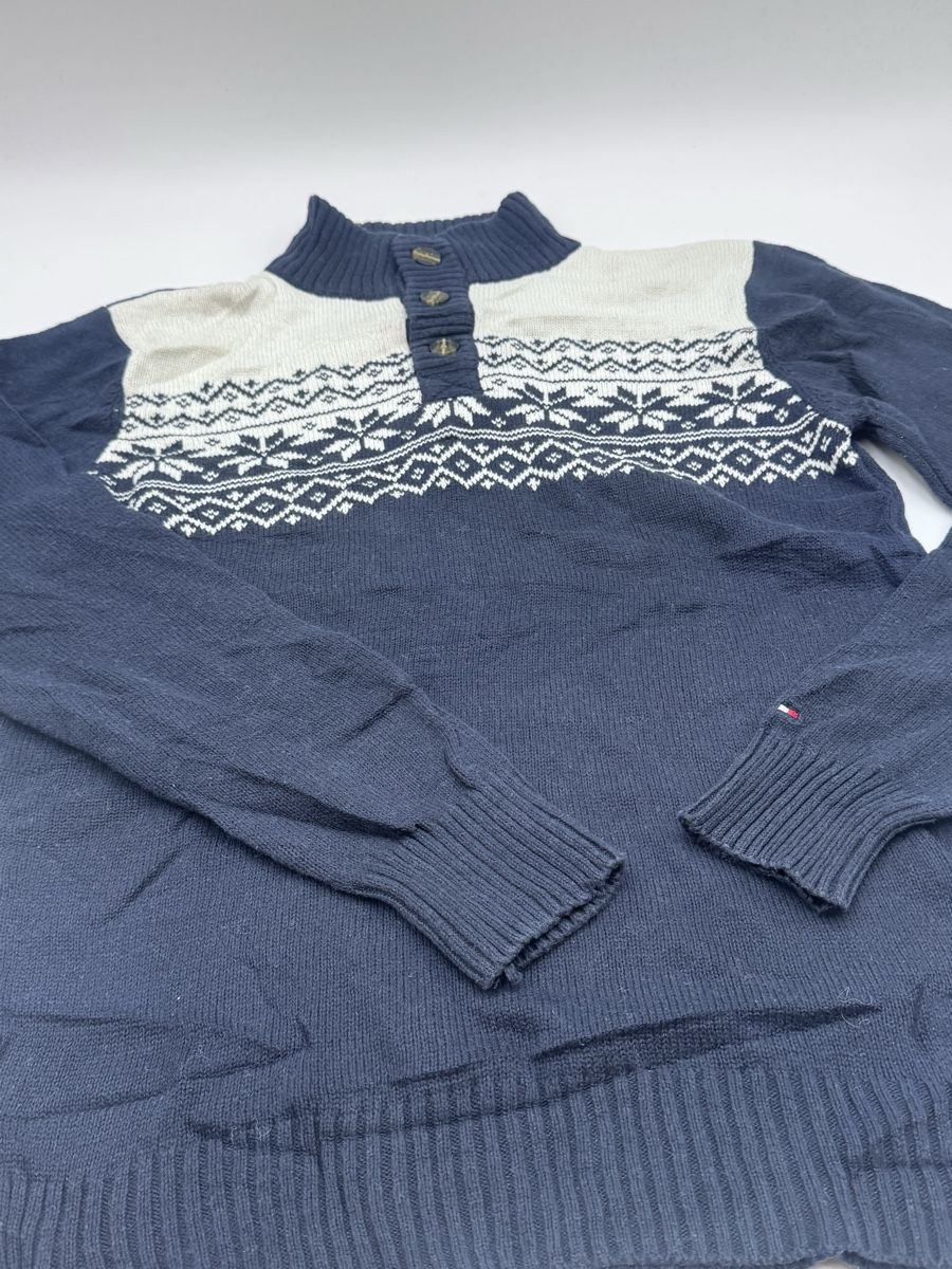 Tommy Hilfiger Maglioni & Felpe: Tommy Hilfiger Strickjacke mit Norwegermuster, Grösse L – Usato da Arnegg venduto da PascalHelfenberger 1