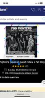 Ticket FooFighters ( guest Idles/ Fat Dog) Milano 5 Juli