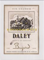 Etikette für Wein - Daley (Réserve du Domaine) /bd