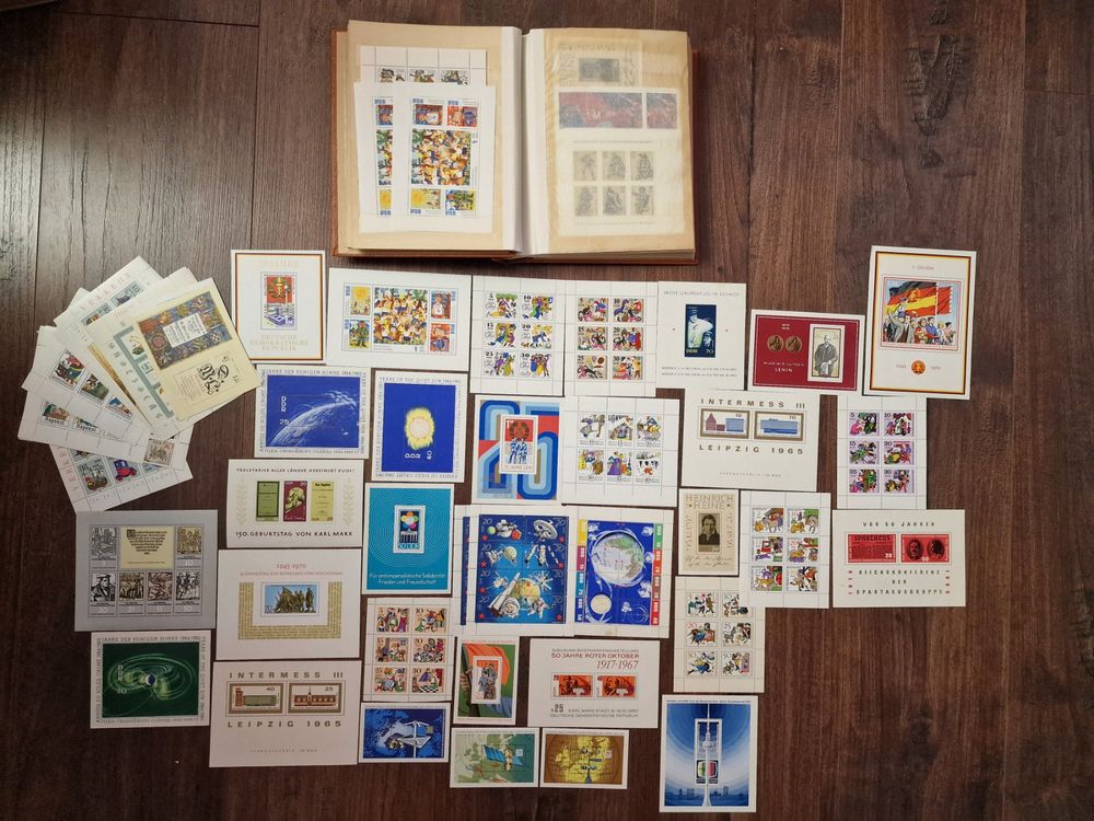 >130 x DDR Blocks **Album & lose - sehr umfangreich! (Gebraucht) in ...