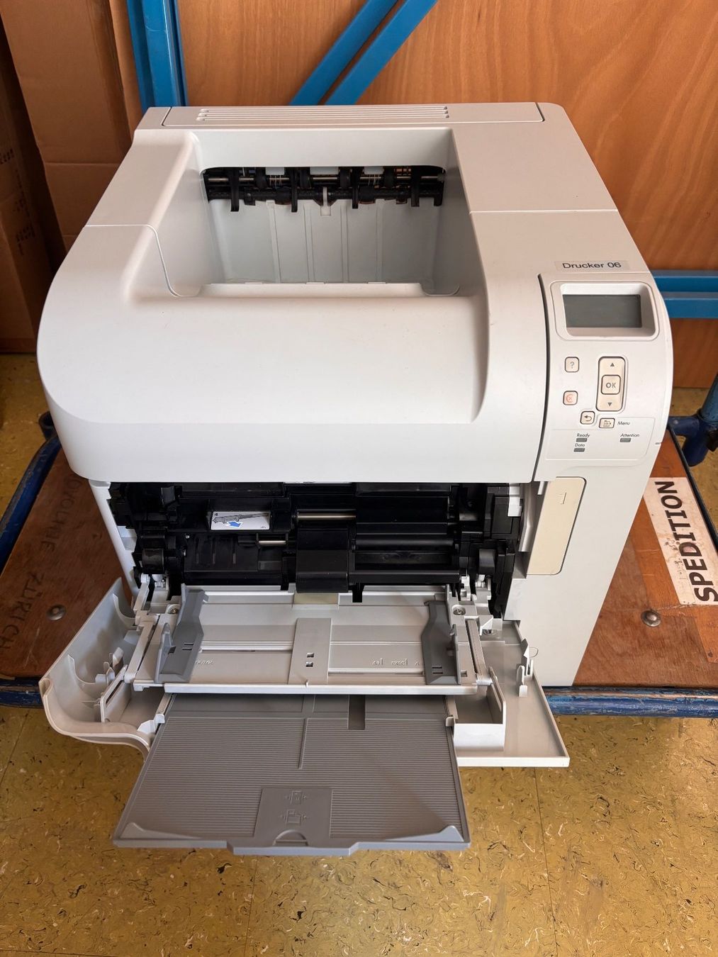 Hewlett Packard Drucker: HP LaserJet P4014n - top Zustand – Gebraucht aus Neunkirch von liquidationen_8152 4