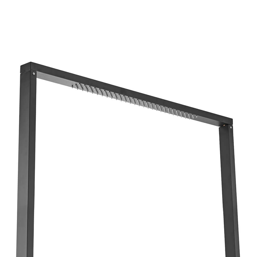 Docce: Solardusche PERO - Anthrazit - 110x76x219cm – Nuovo e nell'imballaggio originale da Wallenwil venduto da toesstal-vertrieb 5