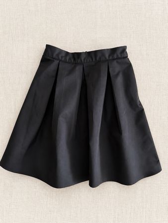 Eleganter schwarzer Rock XS/S – sehr hochwertige Qualität