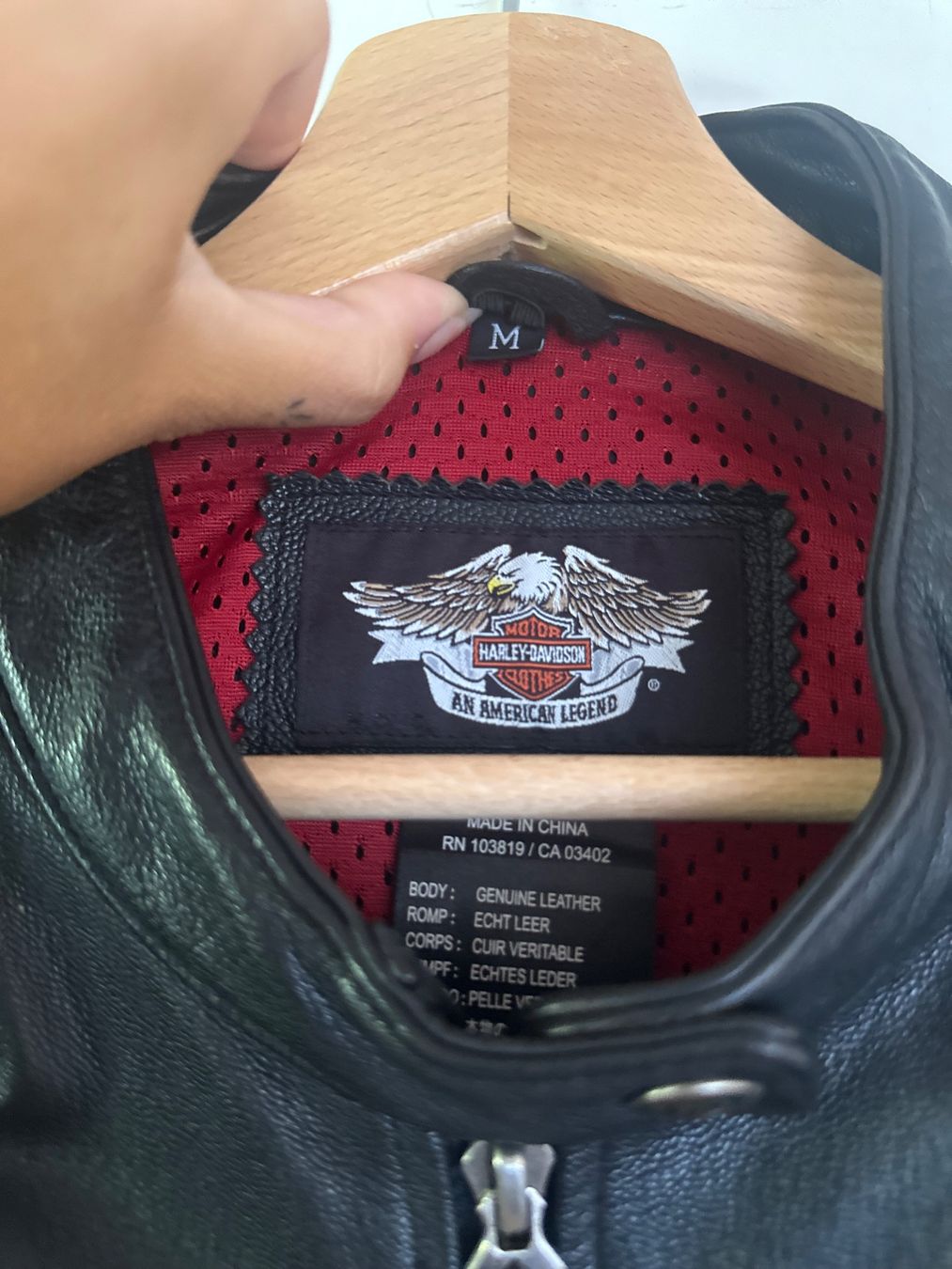 Harley-Davidson Altro: Motorrad Lederjacke Original Harley-Davidson – Usato da Niederurnen venduto da Laurarose1 3