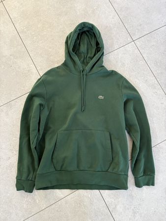 Lacoste Hoodie Dunkelgrün Grösse XL Top Zustand