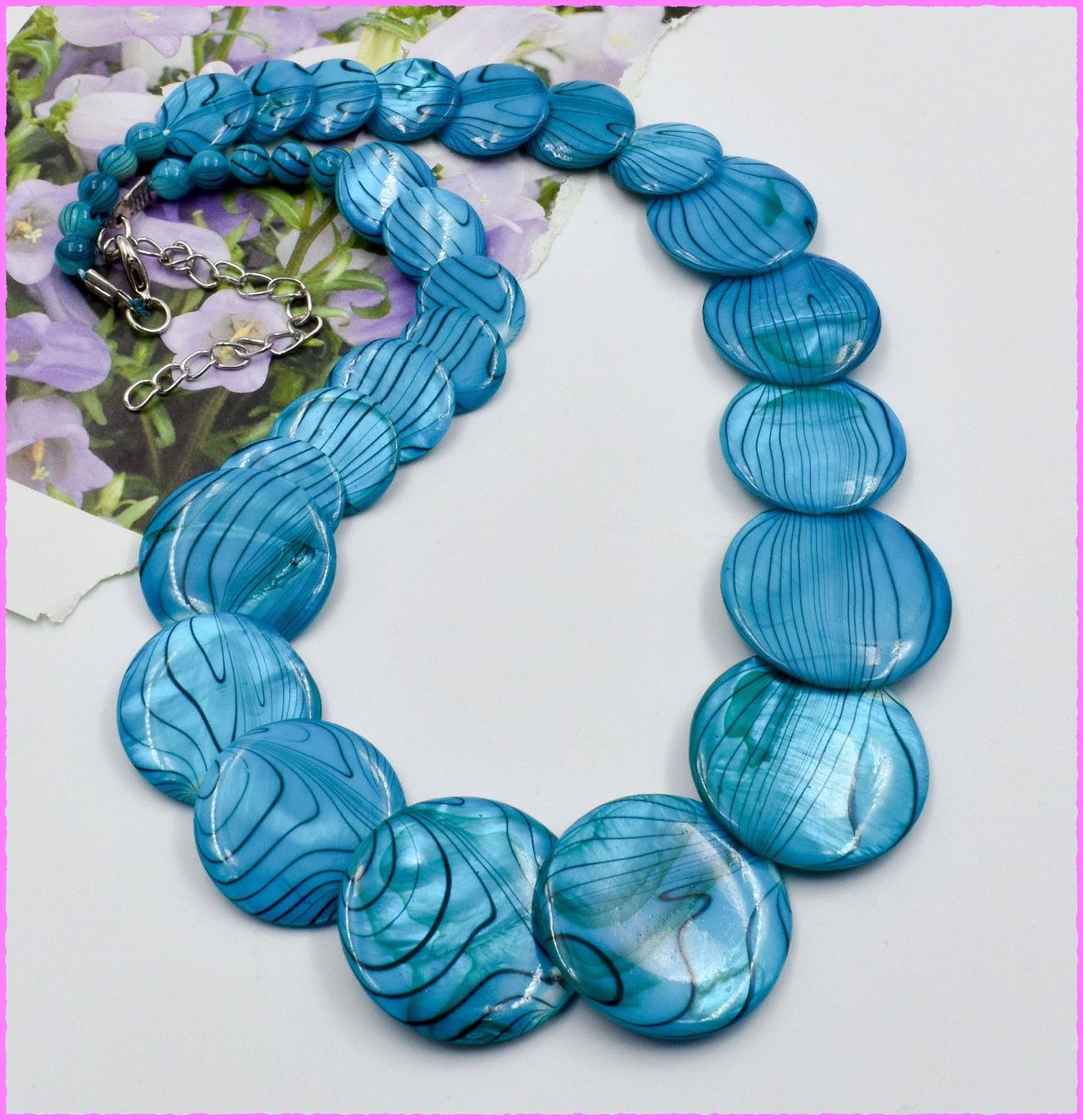 Catenine: Perlmutt Collier ca. 47cm – Nuovo e nell'imballaggio originale da Oberglatt ZH venduto da Diamond-Girl 4