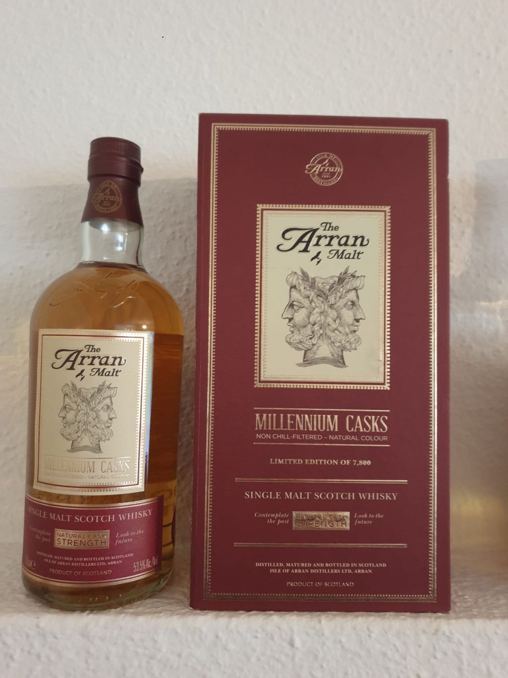 Arran Bevande alcoliche: Arran Millennium Casks 1 von 7800 – Nuovo e nell'imballaggio originale da Langnau am Albis venduto da jer_pm72