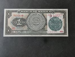 Mexiko 1969, 1 Peso - ungefaltet