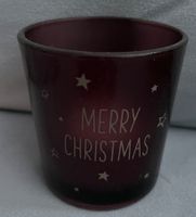 Teelichtdeko Merry Christmas