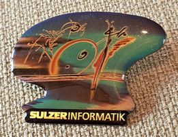 E177 - Pin SULZER Informatik Kunst Pin