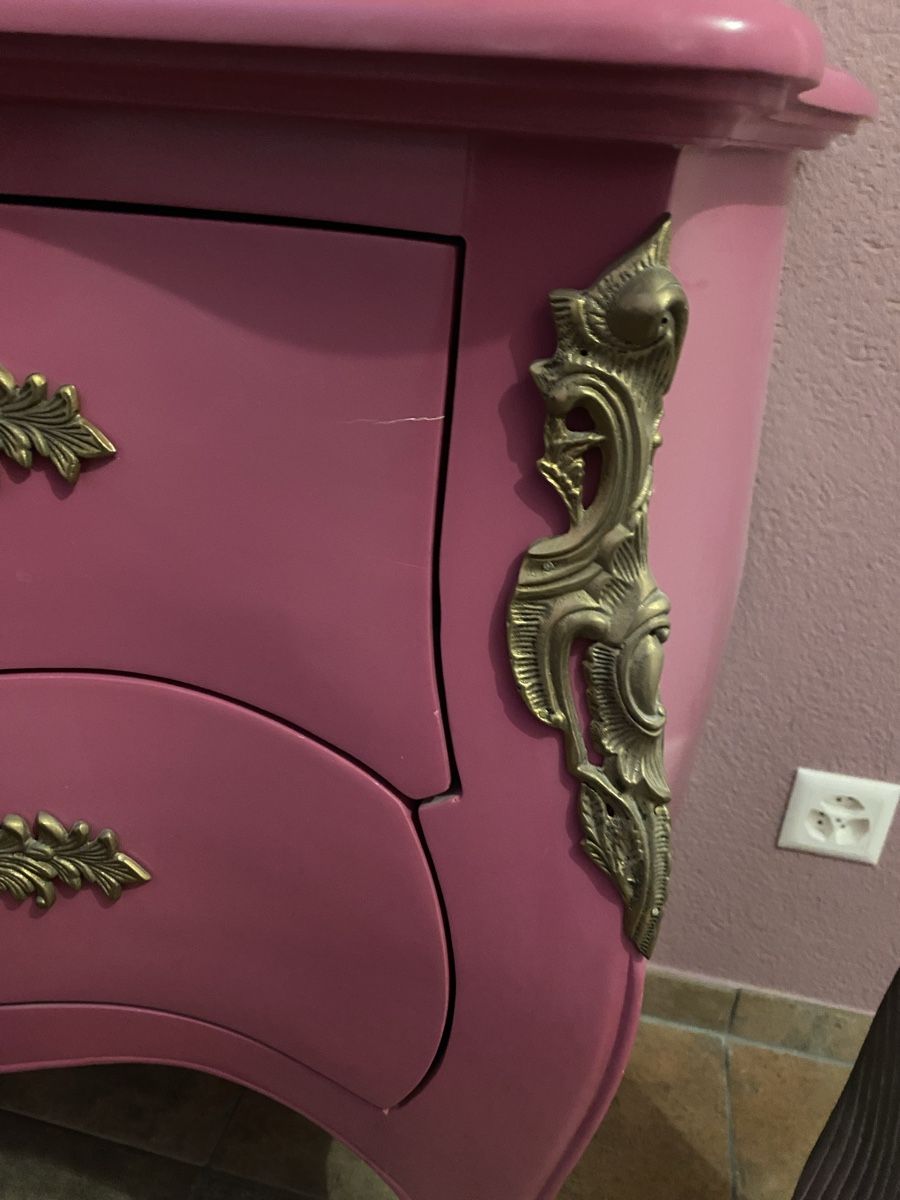 Cassettiere: Barock-Kommode im Louis XV Stil / PINK – Nuovo (secondo la descrizione) da Wolfwil venduto da ISAsShop 2
