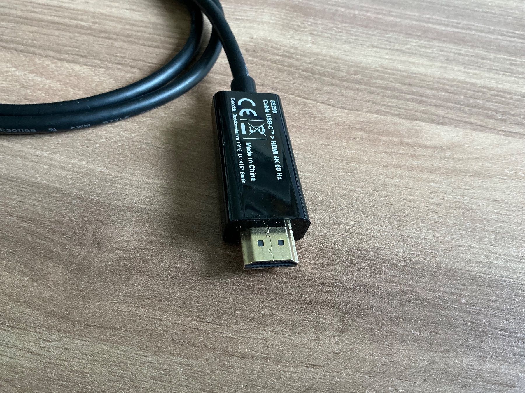 Kabel: Kabel USB-C - HDMI – Gebraucht aus Zürich von hub_h8vk 2
