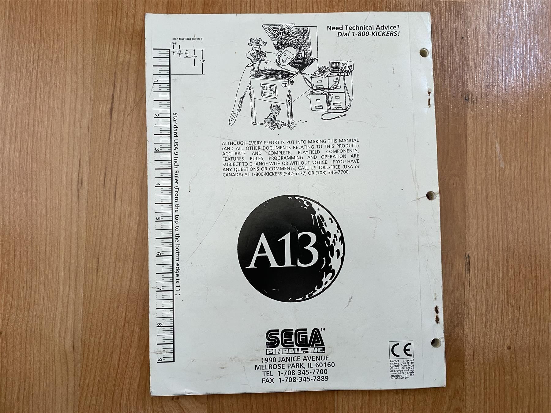 Flipper: Original Flipper Handbuch Apollo 13 – Usato da St.Gallen venduto da kingsamas 5