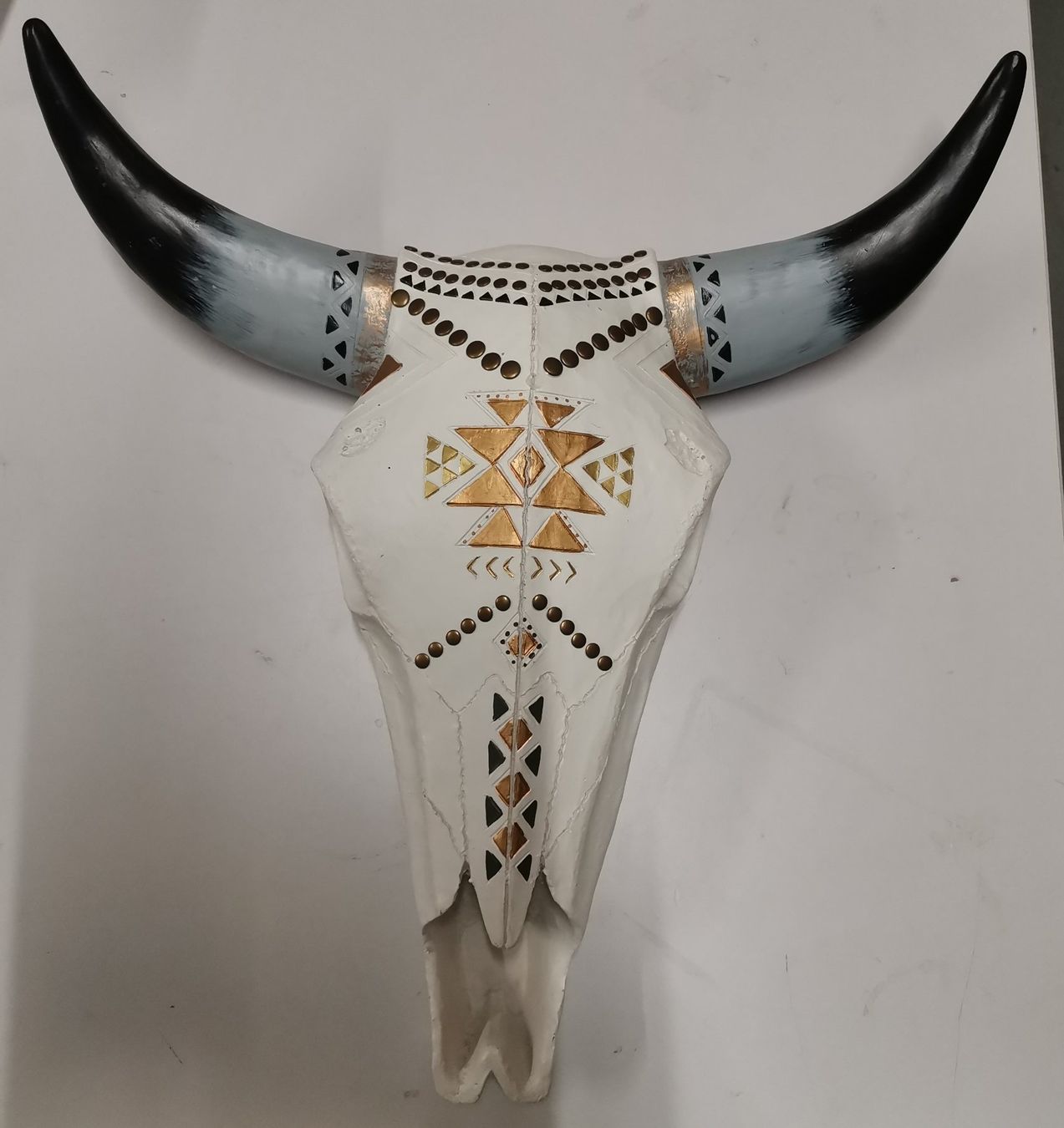 Sculture & Statue: Büffel-Wandskulptur Boho / Ethno Stil NEU – Nuovo (secondo la descrizione) da Suhr venduto da Brocki-Suhr