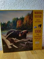 1000er Puzzle, Jigsaw, Bären im Fluss