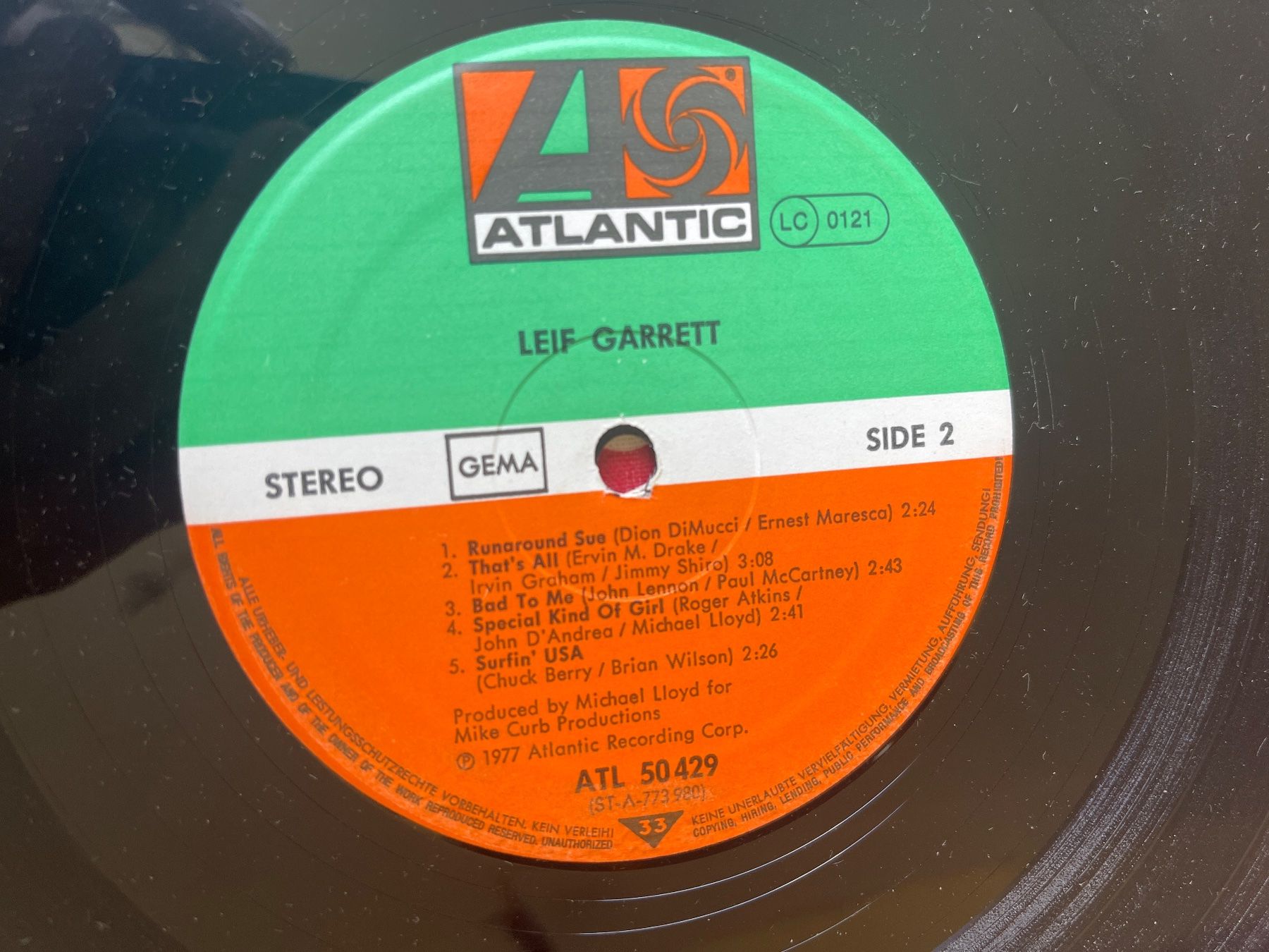 Dischi in vinile: A498/Leif Garrett – Usato da Frutigen venduto da Philippe_jsp 2