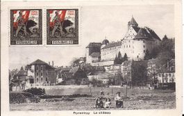 PORRENTRUY, le château et ses environs