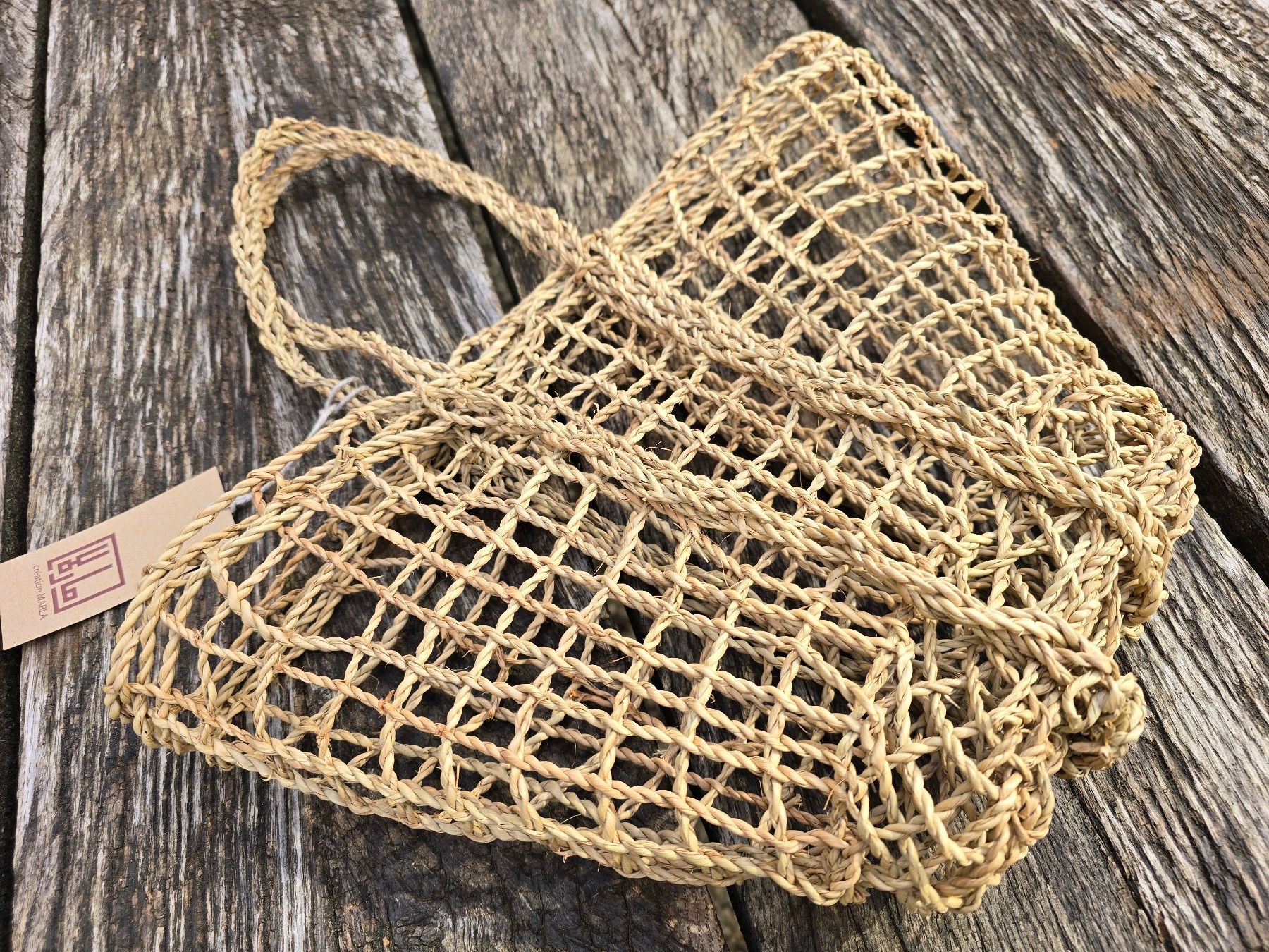 Borse da donna: Korb: filigrane Shoppertasche-ANGEBOT – Nuovo (secondo la descrizione) da Romanshorn venduto da Rachacha 1