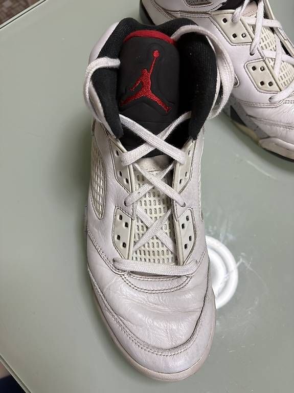 Herrenschuhe: Air Jordan 5 Retro White Cement  Taille 41 – Gebraucht aus Puidoux von neg_9p7m 3