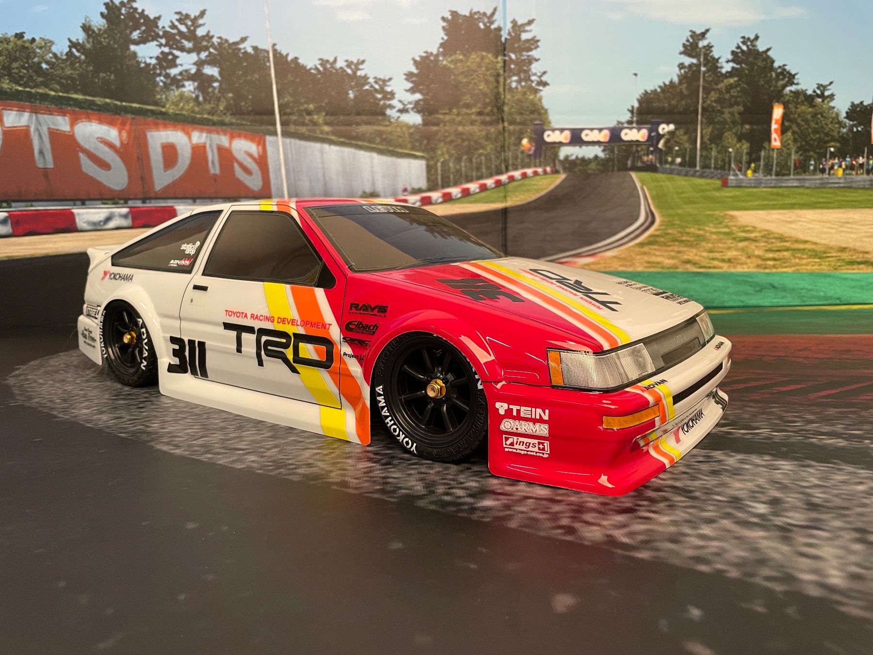 Tamiya RC Modellbau: Tamiya / HPI Toyota Corolla Levin – Neu (gemäss Beschreibung) aus Uznach von nightcrawler
