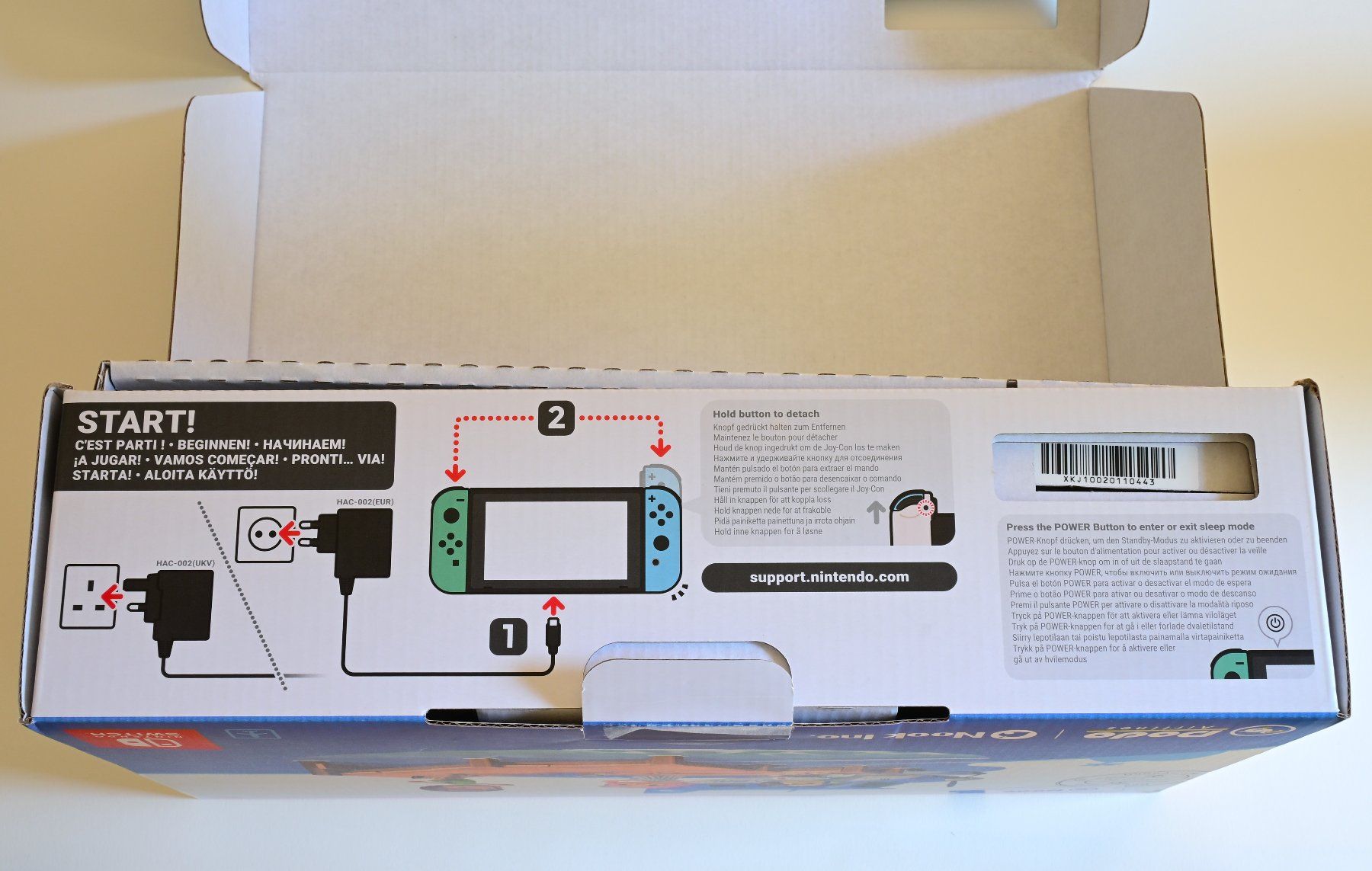 Nintendo Konsolen: Originalverpackung Nintendo Switch Konsole Animal Crossing – Neu (gemäss Beschreibung) aus Scherz von Neogeo5000 7