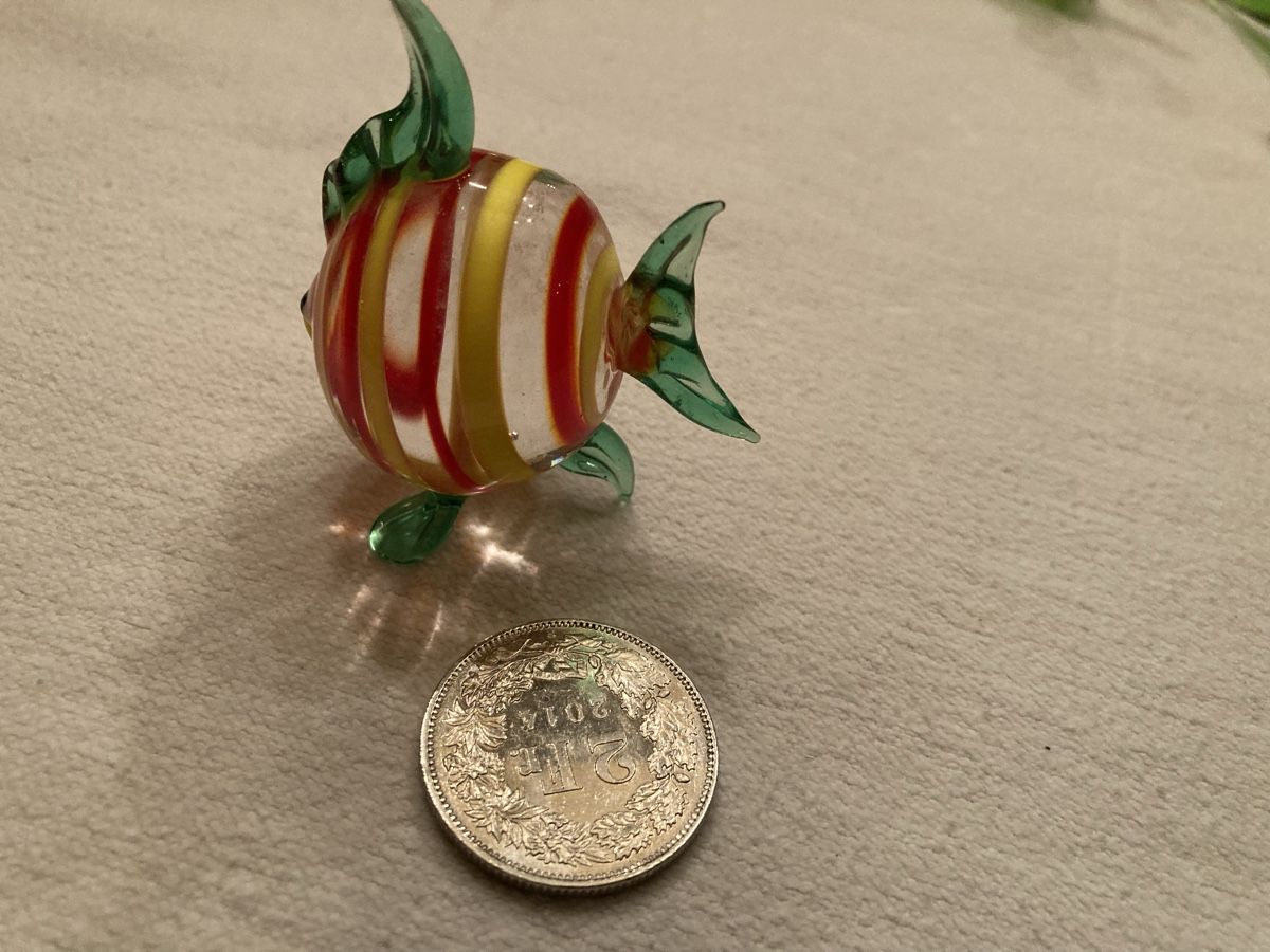 Murano Statuette: Mini Glas Fische Murano 15 Teile – Usato da Rickenbach Sulz venduto da bea_7ssd 3