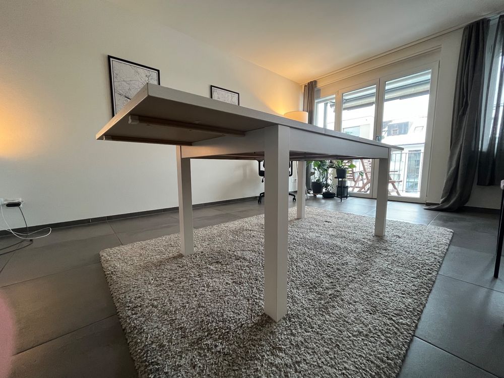 Elegantes Ikea Esstisch Ausziehbar Mit Sthlen Ebenbild