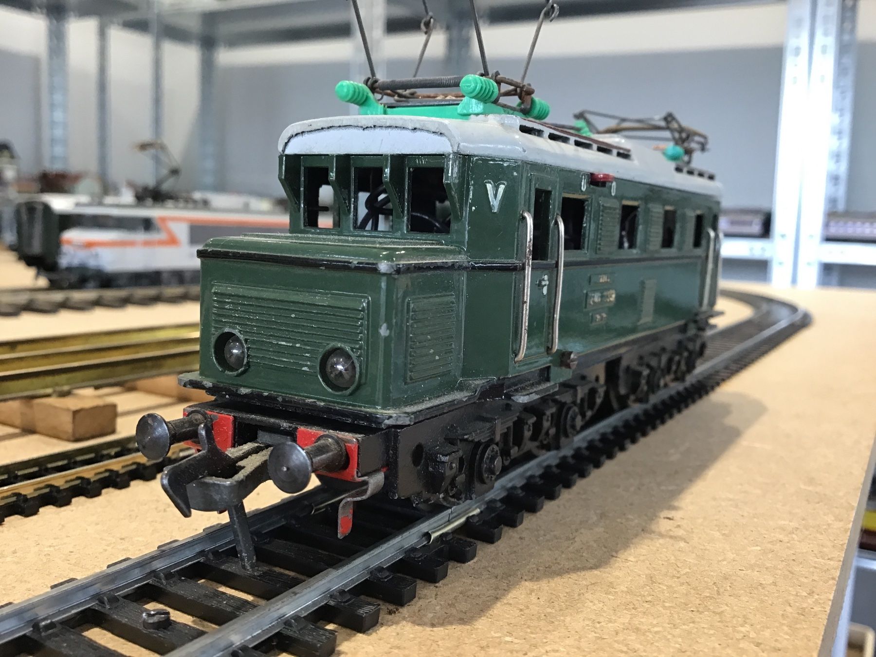 Fleischmann Modellini di ferrovie: fleischmannH0 E44 1952 - Vintage Modell, – Usato da Männedorf venduto da Spezial-Modelle 4