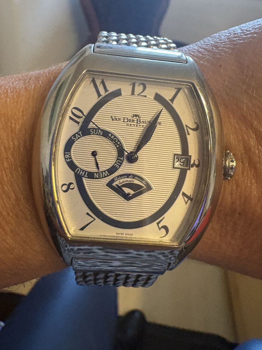 Van Der Bauwede Orologi: Van der Bauwede geneve automatic – Usato da Murten venduto da Tzaugg 6