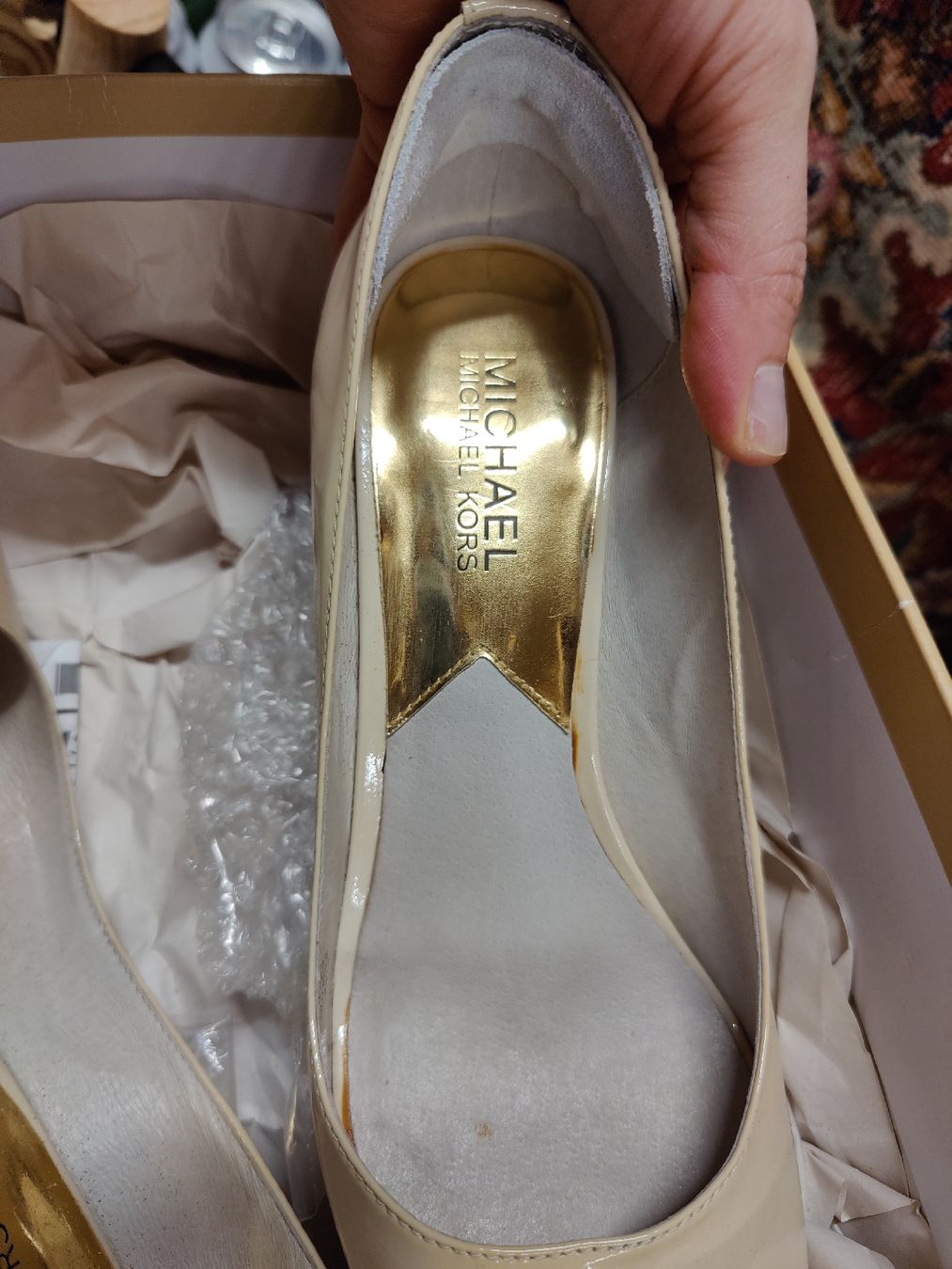 Michael Kors Damenschuhe: Michael Kors Pumps Gr. 37 Optic White Leder – Gebraucht aus Winterthur von Dobrinah 6