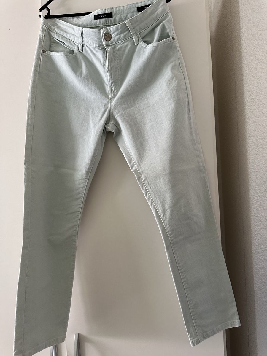 Opus Jeans: Jeans Opus helles mint, Gr 38. – Gebraucht aus Wiesendangen von Verkaufen03