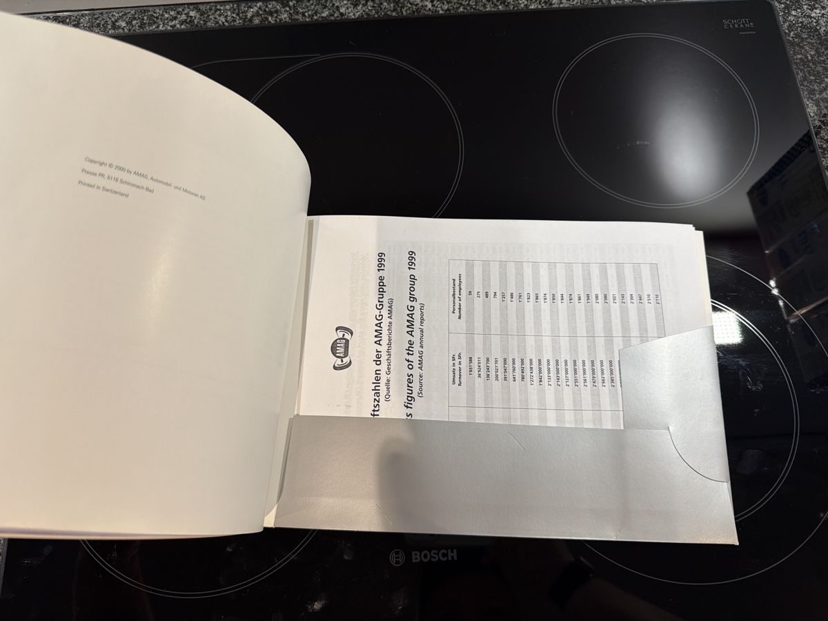 Documenti: Prospekt / Bröschüre:  AMAG – Usato da Wolfwil venduto da Rolex1 1