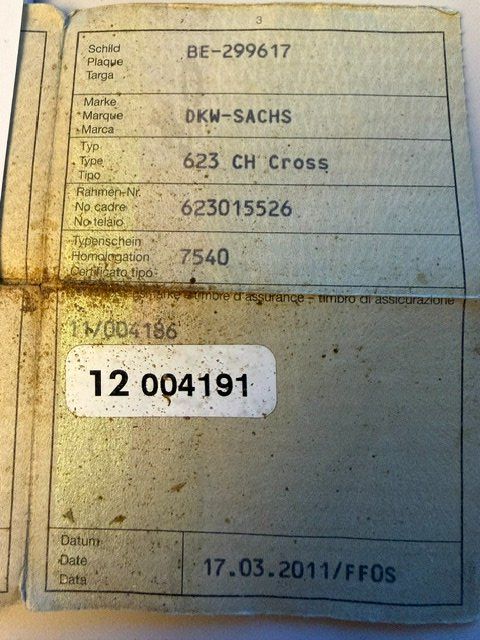 Ciclomotori: DKW Sachs – Usato da Steffisburg venduto da Hgtr 6