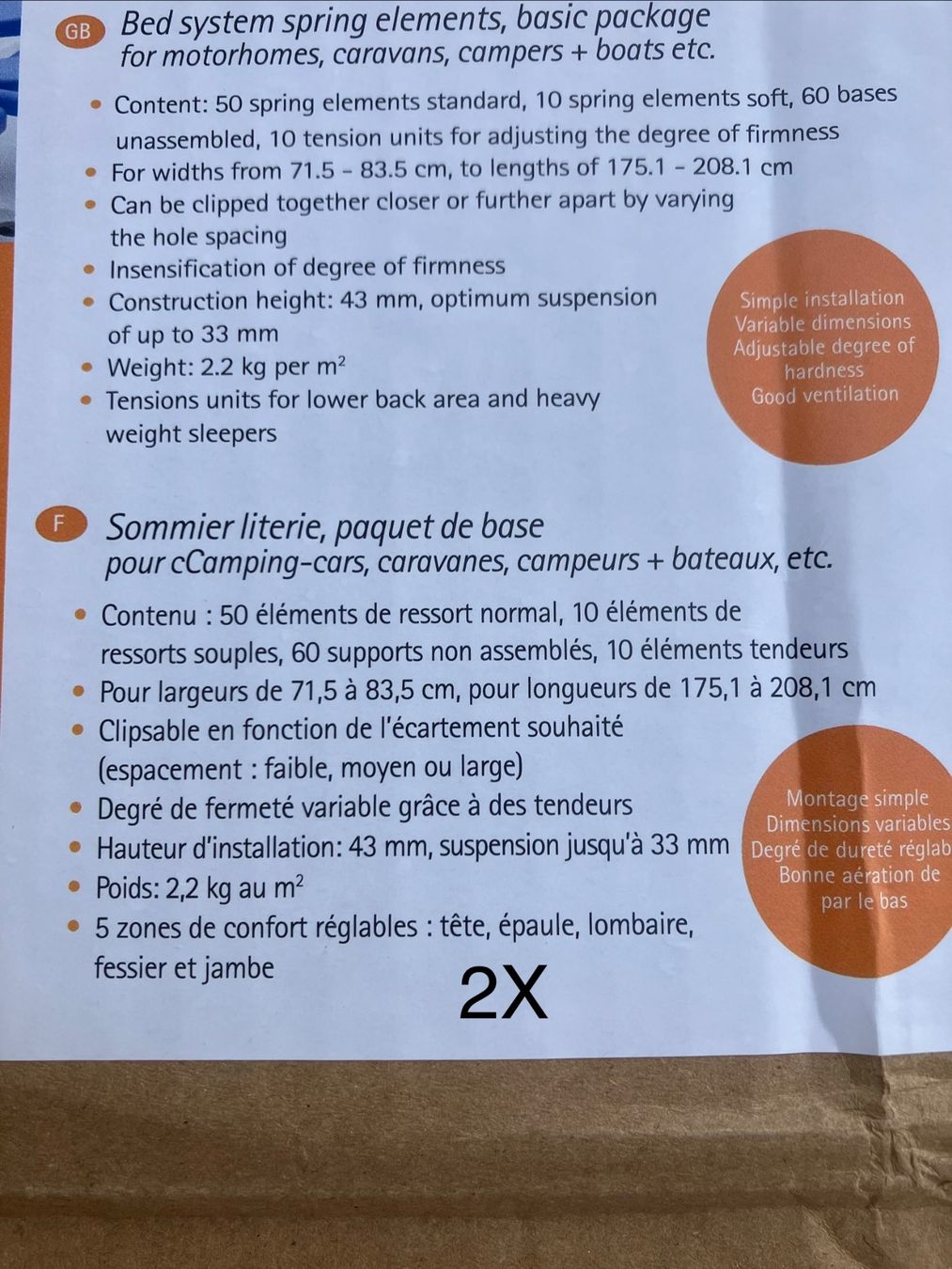 Lattenroste: Disques FROLI – Gebraucht aus Boudry von rems07 2
